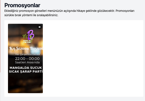 Promosyonlar